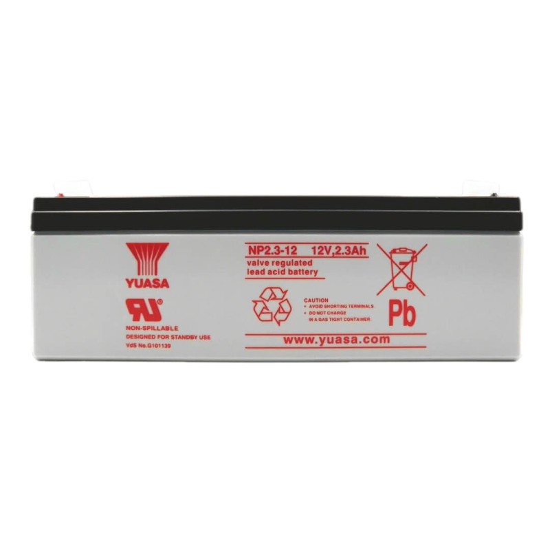 YUASA AGM NP2.3-12 12V 2.3Ah
